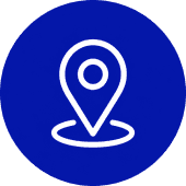Destination location pin