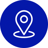 Destination location pin