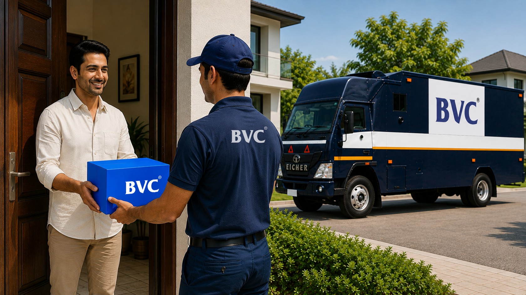 Secure Door-To-Door Delivery