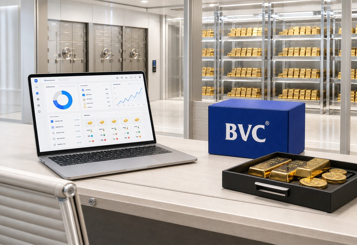 BVC digital gold operations and secure vaulting