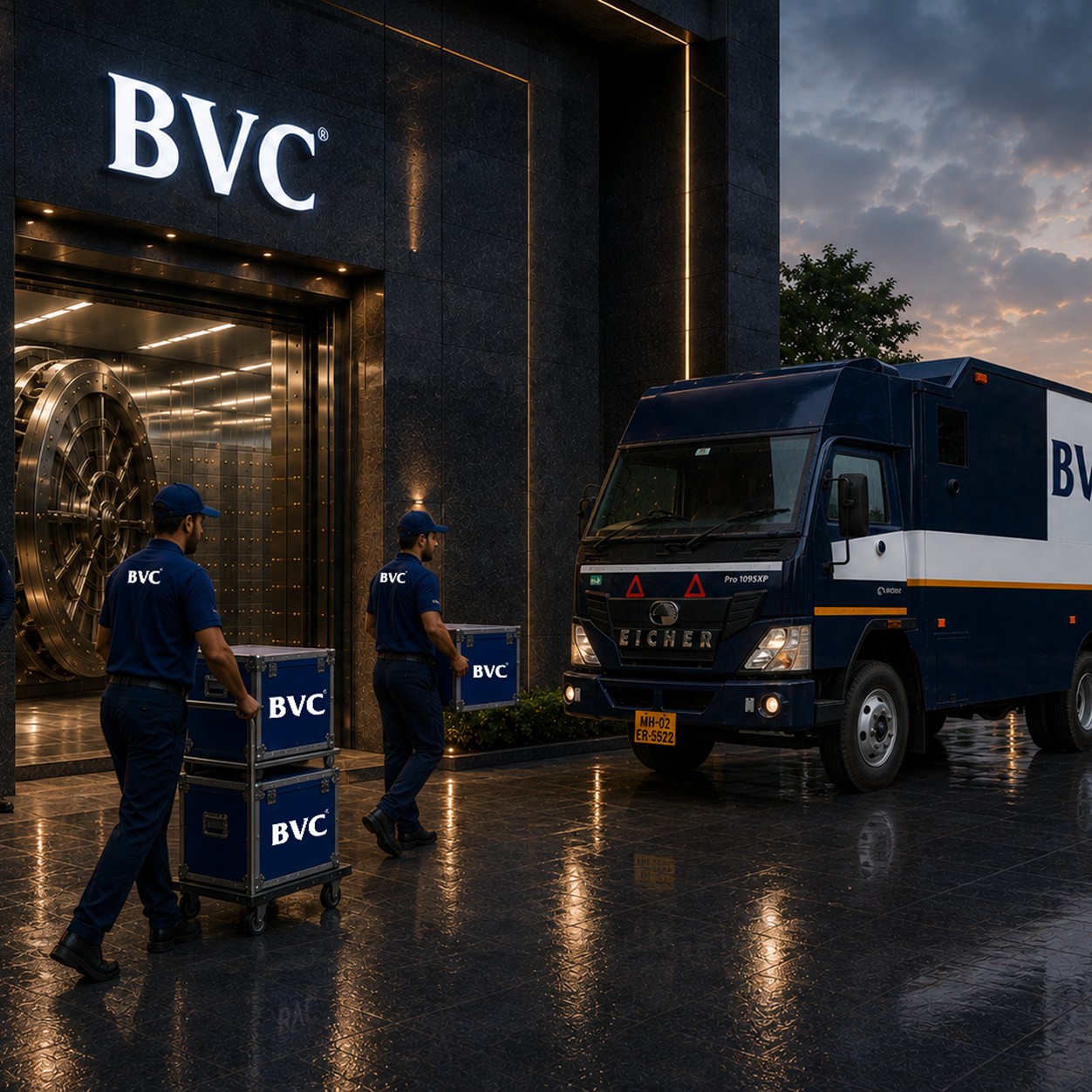500 gold shipments. One night of storage. Next-day across India.