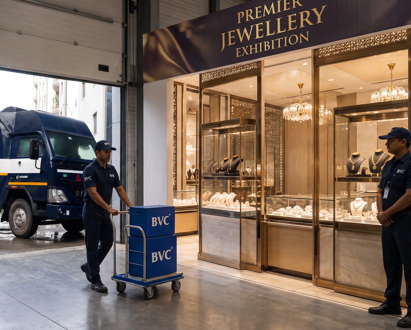 BVC exhibition logistics