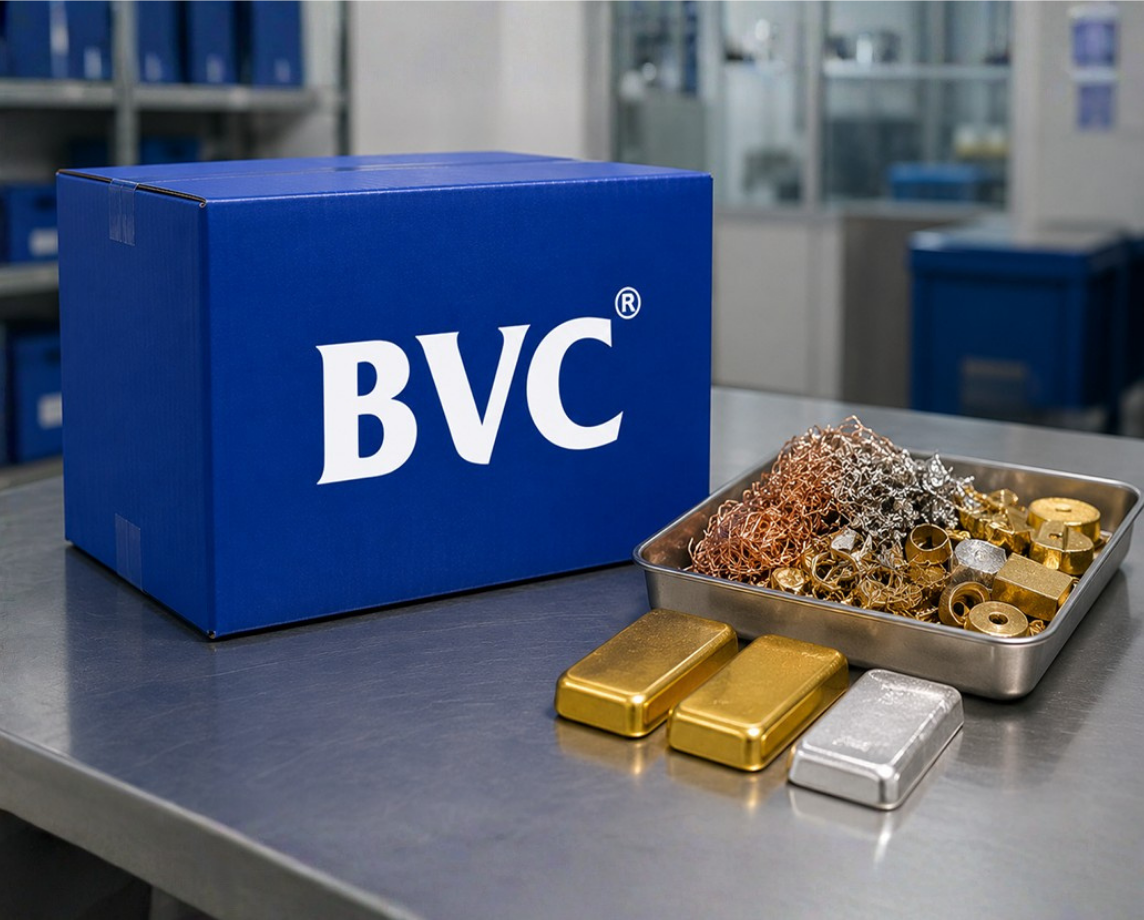 BVC secure logistics for gold and silver bullion