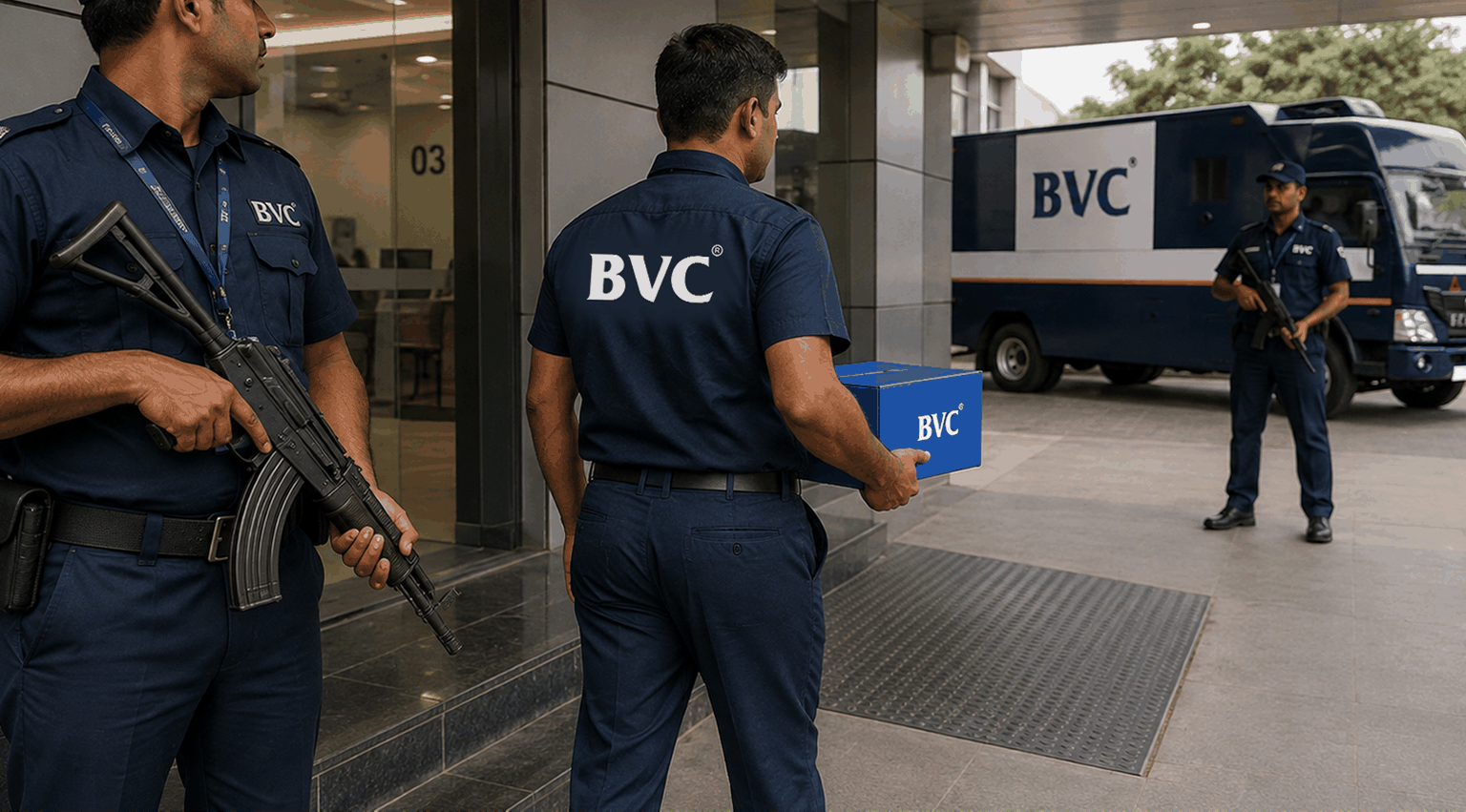 Trained Armed Guards For Secure Logistics Operations